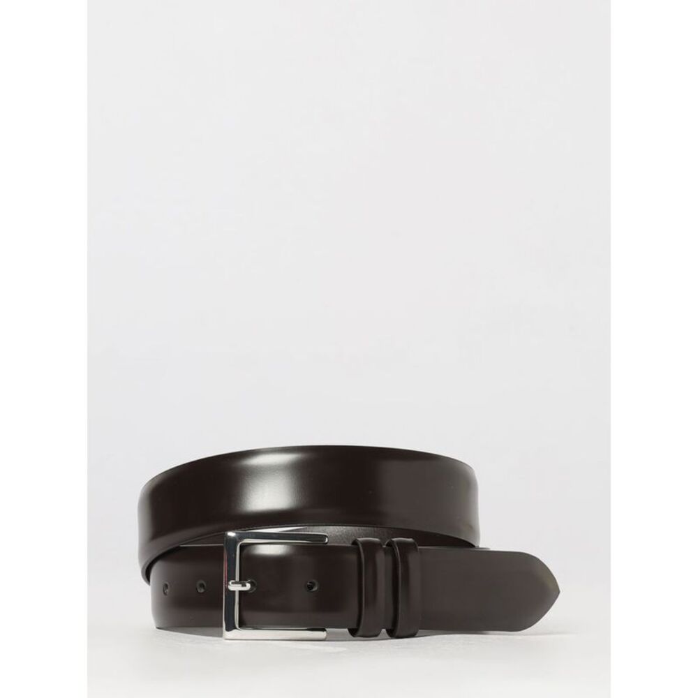 Orciani Men Classic Orciani Belt In Smooth Leather With A Pin Buckle